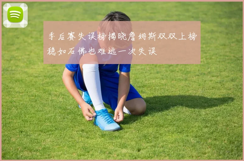 季后赛失误榜揭晓詹姆斯双双上榜稳如石佛也难逃一次失误