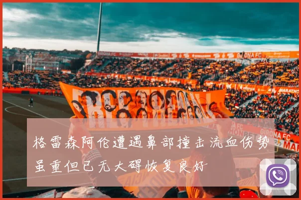 格雷森阿伦遭遇鼻部撞击流血伤势虽重但已无大碍恢复良好